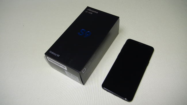 SAMSUNG Galaxy S9 本体　SC-02K 箱付き